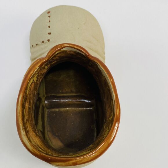 Rubens Originals Shoe Boot  Planter Vintage Ceramic  6.5 x 3"  Pottery - Picture 5 of 9